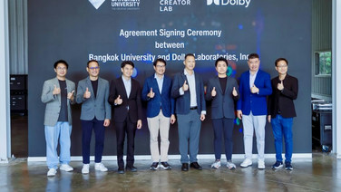 ม.กรุงเทพ เข้าร่วมเครือข่าย Dolby Creator Lab ระดับโลก ยกระดับการศึกษาด้านเทคโนโลยีสร้างสรรค์