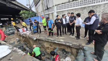 “ พลังงาน”ตรวจพบน้ำมันรั่วซึมจากโพรงใต้ดินลึกกว่า 5 ม.เร่งหาต้นตอ