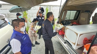 เคลื่อนแล้ว 4 ร่างจากสุสานยิวบางคล้า มุ่งฝังต่อสุสานถูกกฎหมายที่บ้านบึง ชลบุรี