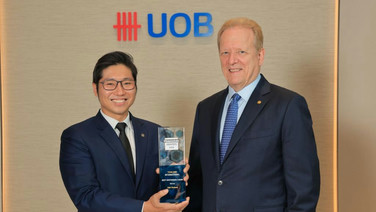 ยูโอบี ประเทศไทย รับรางวัล Best Sustainable Bank 2026 จาก FinanceAsia