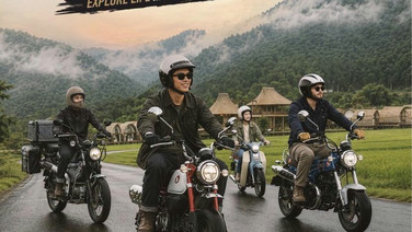 Honda ชวนออกทริป “CUB GLAMPING” สัมผัสธรรมชาติ เส้นทางน่าน-สะปัน 3-4 ต.ค. นี้