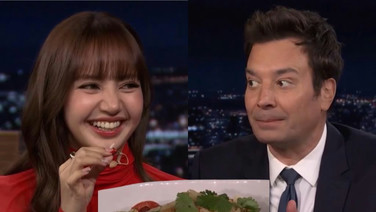 “ลิซ่า” ชวนชิม “ส้มตำ” อาหารไทยสุดแซ่บ ในรายงานดังในตำนาน The Tonight Show