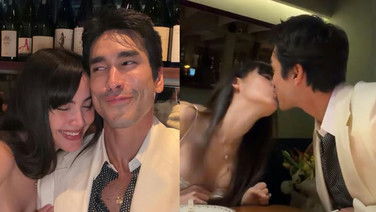 จูบแล้วจูบอีก &ldquo;ณเดชน์-ญาญ่า&rdquo; ฉลองครบรอบ 15 ปีแต่เหมือนเพิ่งจีบกัน บอกแม้จะเป็นสามีภรรยาแล้วยังเขินกันอยู่