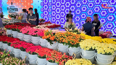 มุมใหม่ปากคลองตลาด "Bangkok Flower Festival 2026" เทศกาลดอกไม้ริมแม่น้ำเจ้าพระยา ณ ยอดพิมาน ริเวอร์วอล์ค
