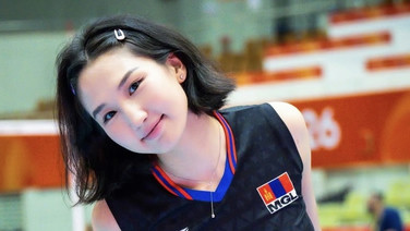 เทมูเลน ซันซาร์โบลด์ นางฟ้าลูกยางมองโกเลีย สวยหมวยทำแฟนกีฬาไทยใจละลาย