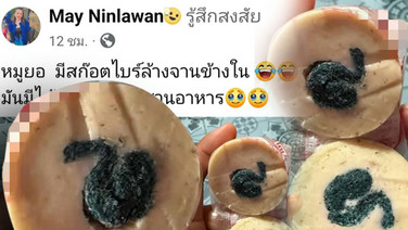 ผงะ!ผู้บริโภคหั่นหมูยอเจ้าดังเชียงใหม่เจอยัดไส้ “สก๊อตไบรท์”ม้วนพันเนียนกริ๊บ