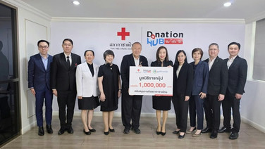 มูลนิธิราชกรุ๊ปมอบเงิน 1 ล้านบาท ให้สภากาชาดไทย