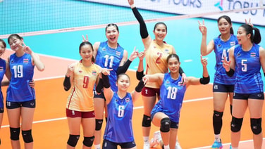 สาวไทยคว้าทองแดงสมัย 3 หลังสยบเกาหลีใต้ 3-0 เซต เกมชิงที่ 3 ลูกยางเอเชียนเกมส์