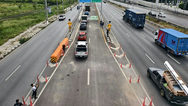 รถใช้ มอเตอร์เวย์ M82 เพิ่มต่อเนื่อง เฉลี่ยเกือบ 30,000 คัน/วัน ช่วยลดแออัดพระราม 2 กว่า 20%