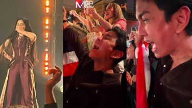 ร้องไห้ตามเลย “กัน นภัทร” กรี๊ดสุดเสียง บินเชียร์ “เนเน่” ติดขอบเวที ดีใจจนน้ำตาแตก (คลิป)