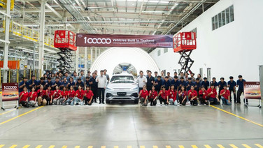 เปิดโรงงาน BYD ในไทย ฉลองผลิตครบ 100,000 คัน ดันใช้ชิ้นส่วนในไทยทะลุ 50%