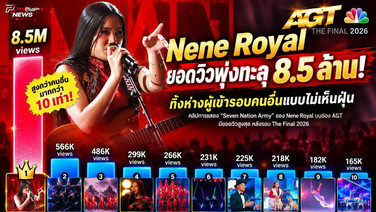 ยอดวิวบ่งชัด! “เนเน่” คว้าแชมป์ไร้คู่แข่ง 8.5 ล้านวิว อีก 9 โชว์รวมกันยังไม่ถึงครึ่ง