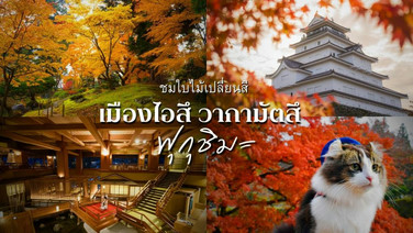 แจกพิกัด 5 จุดชมใบไม้เปลี่ยนสี เมืองไอสึ วากามัตสึ จังหวัดฟุกุชิมะ