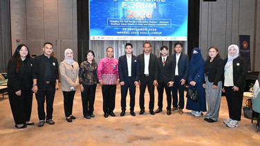 ศอ.บต.ร่วมงาน ECONOMIC FORUM 2026 เศรษฐกิจฮาลาลสร้างสรรค์และห่วงโซ่คุณค่ายางพาราที่ยั่งยืน ณ ประเทศมาเลเซีย