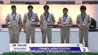 ทีมไทยผงาดคว้าเหรียญเงิน "Naraka: Bladepoint" ในเอเชียนเกมส์ 2026