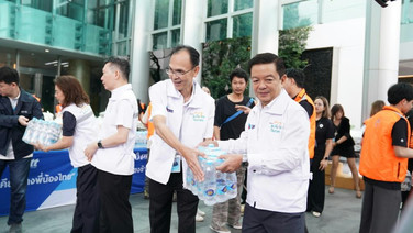 กลุ่ม ปตท. เร่งส่งมอบอาหารและน้ำดื่มให้ผู้ประสบอุทกภัยกรุงเทพและปริมณฑล
