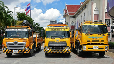 “คมนาคม” ระดมพาหนะกู้ภัย-เรือ กว่า 160 คัน ลุยช่วยน้ำท่วม"กทม. – ภาคกลาง – ภาคตะวันออก"