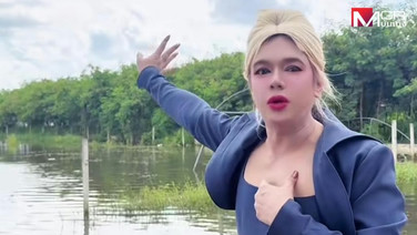 “เอ ศุภชัย” เสียสละที่นาเกือบ 100 ไร่ให้เป็นพื้นที่แก้มลิงช่วยพี่น้องสุขาภิบาล 5 ทั้งๆ ที่ข้าวกำลังจะได้เกี่ยวแล้ว