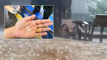 พายุฝนถล่มกรุง ลูกเห็บตกหลายพื้นที่ ชาวบ้านบอกเพิ่งเคยเห็นครั้งแรก