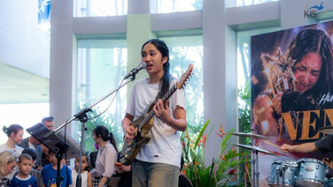 KIS ภูเก็ตจัดเต็มธีม Rock Star ต้อนรับ “เนเน่ รอยัล” กลับสู่โรงเรียนอย่างอบอุ่น หลังคว้าแชมป์ AGT 21