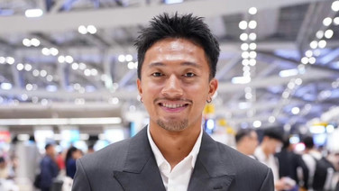 &ldquo;เทพบิว&rdquo; ลุคสุดเนี๊ยบ บินกลับญี่ปุ่นเข้ารับรางวัล MVP กีฬาเอเชียนเกมส์ 2026