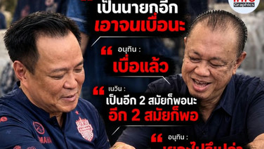 “เนวิน” อวยพร “อนุทิน” เป็นนายกฯ จนกว่าจะเบื่อ ย้ำอีก 2 สมัยก็พอ