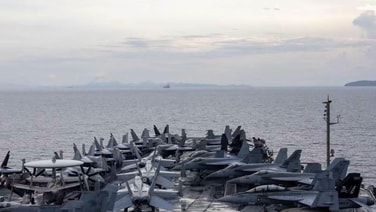 USS George H.W. Bush ถึงภูเก็ต เผยเยือนท่าเรือครั้งแรกในรอบ 6 เดือน ย้ำสัมพันธ์ไทย–สหรัฐฯ