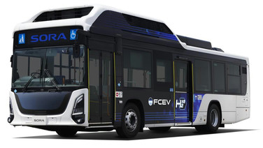 โตโยต้าเปิดตัว "Sora" รถบัสประจำทาง Fuelcell