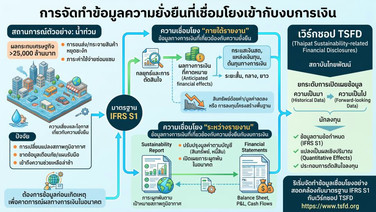 การจัดทำข้อมูลความยั่งยืนที่เชื่อมโยงเข้ากับงบการเงิน / พิพัฒน์ ยอดพฤติการ