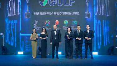GULF กวาด 6 รางวัลด้านทรัพยากรบุคคล จาก 2 เวทีใหญ่ ตอกย้ำสุดยอดองค์กรน่าทำงานระดับเอเชีย