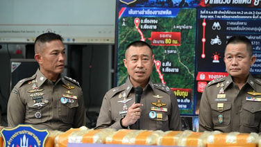 ผบ.ตร.แถลงจับยานรก 4 คดี ยึดไอซ์ 1.8 ตัน ยาบ้า 10.8 ล้านเม็ด อายัดทรัพย์กว่า 550 ล้าน