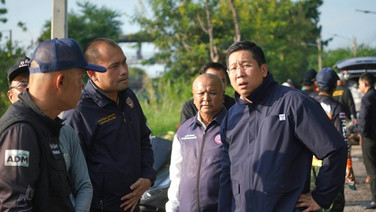 "ภัทรพงศ์"ติดตามการระบายน้ำคลองรังสิตฯ เร่งผลักดันสู่แม่น้ำเจ้าพระยา ลดผลกระทบปชช.
