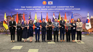 เจรจาอัปเกรด FTA อาเซียน-เกาหลีใต้ คืบหน้า ตั้งเป้าสรุปผลภายในปี 70
