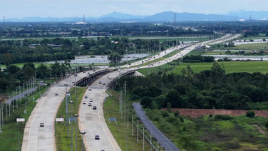 เปิดสถิติ มอเตอร์เวย์ M6 ยอดใช้ฟรี”บางปะอิน–หินกอง”เลี่ยงน้ำท่วม 6-11 ต.ค. 69 กว่า 1.7 แสนคัน