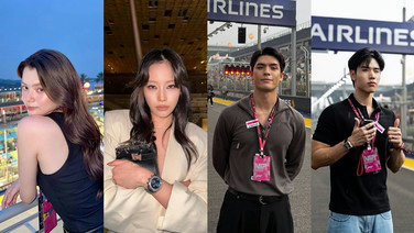 คนดังบินลัดฟ้าชม F1 ที่สิงคโปร์ อวดโมเมนต์สุดเอ็กซ์คลูซีฟ!