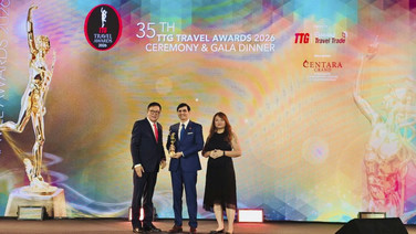ออนิกซ์ ฮอสพิทาลิตี้ กรุ๊ป คว้ารางวัล Best Local Hotel Brand Thailand 2 ปีซ้อน จาก TTG Travel Awards 2026