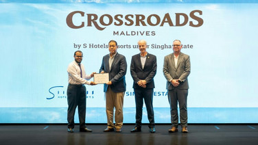 “ครอสโร้ดส์ มัลดีฟส์” ได้รับการรับรอง OECM ย้ำความมุ่งมั่น สิงห์ฯอนุรักษ์ระบบนิเวศทะเล