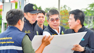 อธิบดีกรมชลฯ สั่งเร่งสูบ–ระบาย ใช้น้ำดีไล่น้ำเสียคลองรังสิต
