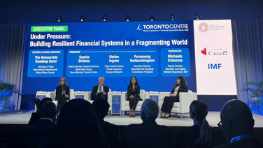 ก.ล.ต. ร่วมเวที Toronto Centre Executive Panel: “Under Pressure: Building Resilient Financial Systems in a Fragmenting World”
