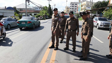 ผู้ช่วย ผบ.ตร. ลงพื้นที่ตรวจสอบจุดกลับรถมรณะ คร่าชีวิต "โรโบคอป เมืองนนท์"  สั่งแก้ไขป้องกันเหตุซ้ำ