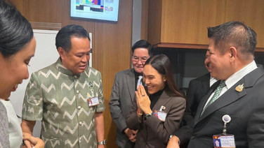 “อนุทิน-ธรรมนัส” ชื่นมื่นรอบ 2 จับตาพรรคกล้าธรรมร่วมรัฐบาลภูมิใจไทย