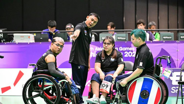 บอคเซียทีมผสมไทยคว้าเหรียญเงิน เอเชียนพาราเกมส์ 2026