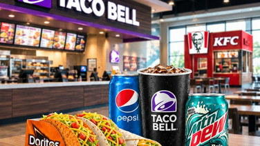 โค้กคว้า KFC เป๊ปซี่รั้ง Taco Bell ศึกน้ำดำชิงพื้นที่ Yum! Brands ยึดฐานใหญ่กว่า KFC สหรัฐฯ  3.7 เท่า