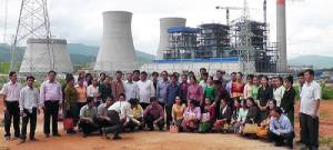 อลังการงานสร้าง โรงไฟฟ้าลิกไนต์หงสาใกล้จริง เสร็จแล้วเกือบ 90%