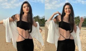 สวยทะลุจอ “ใหม่ ดาวิกา” อวดซีนฮอตโชว์เอวบาง กล้ามท้องสุดแซ่บแน่นๆ