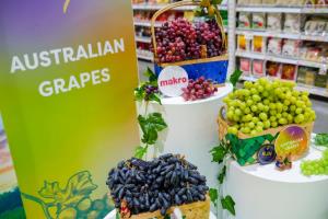 แม็คโคร เปิดฤดูกาลองุ่นออสเตรเลีย The Launch of Australian Table Grape Season  นำผลผลิตคุณภาพดี ส่งตรงถึงไทย รับธุรกิจ โรงแรม ร้านอาหาร ฟื้นตัว กำลังซื้อคึกคัก