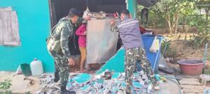 ผวารับปีใหม่! ช้างป่าละอูบุกพังบ้านห้วยสัตว์ใหญ่ ตีหนึ่งเสียงโครมสะดุ้งทั้งครัวเรือน