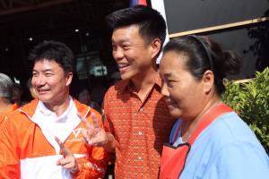 “ณัฐพงษ์” ลุยช่วยผู้สมัคร สส.สระบุรี ชูแก้ฝุ่น PM 2.5 หวังคว้าเก้าอี้เพิ่ม