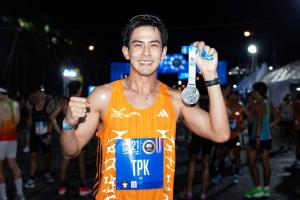 พระเอกนักวิ่ง “เต้ย พงศกร” โชว์ฟอร์มพีก ทำผลงานดีที่สุดในชีวิต