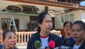 “ตั๊น จิตภัสร์” ลงพื้นที่ชายแดนสระแก้วให้กำลังใจชาวบ้านชูนโยบาย ทกม.หนุนกองทัพเต็มกำลัง